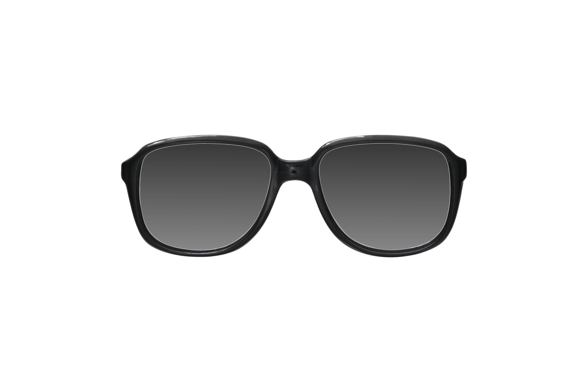 Original 70s vintage black geek chic glasses Peep Eyewear